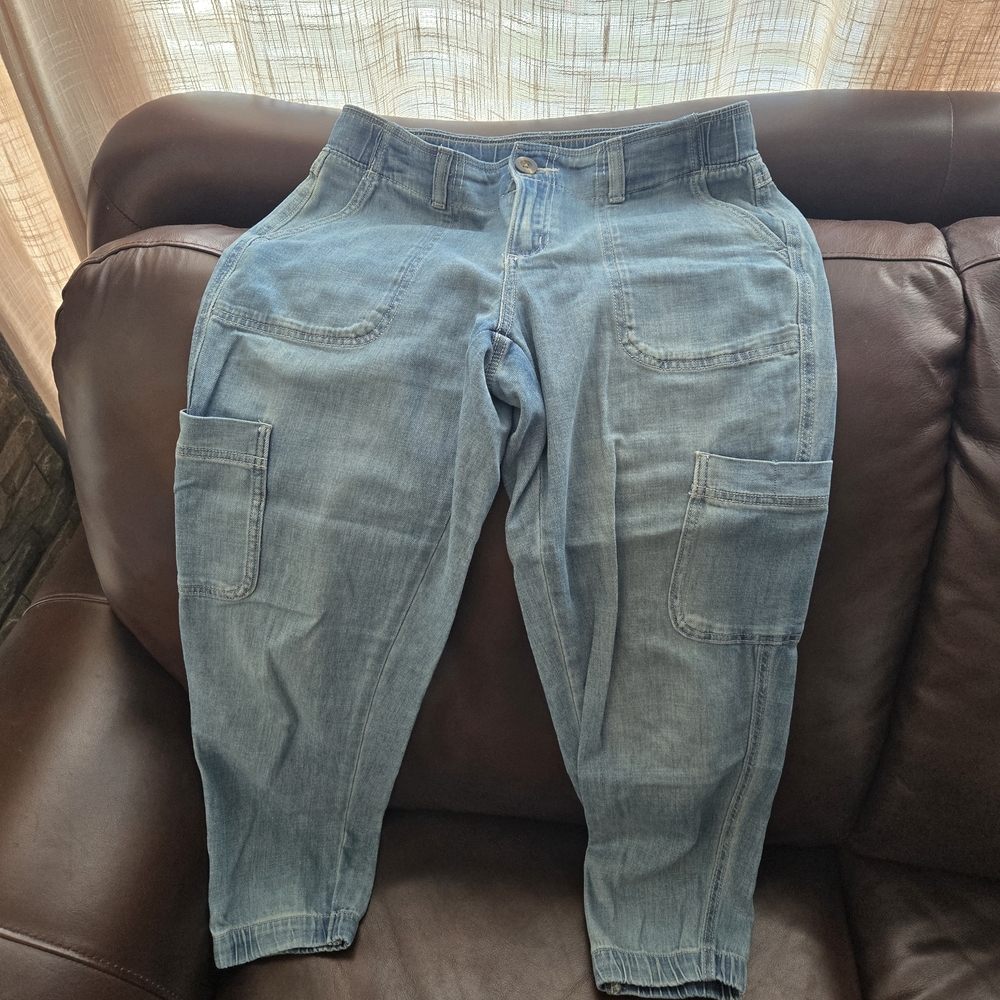SO Women's Blue Ankle & Cropped Jeans